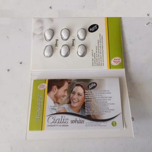 Cialis White 20mg Tablets (Tadalafil)