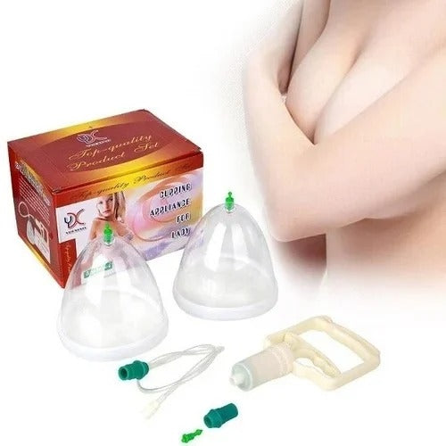 Breast Care Massage Cup Set vacuum massage kit