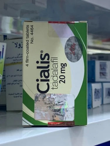 Cialis 20mg (Tadalafil) – 20mg product packaging