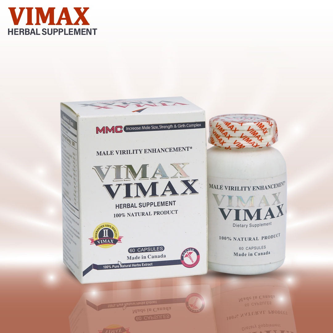 Vimax Herbal Supplement capsules